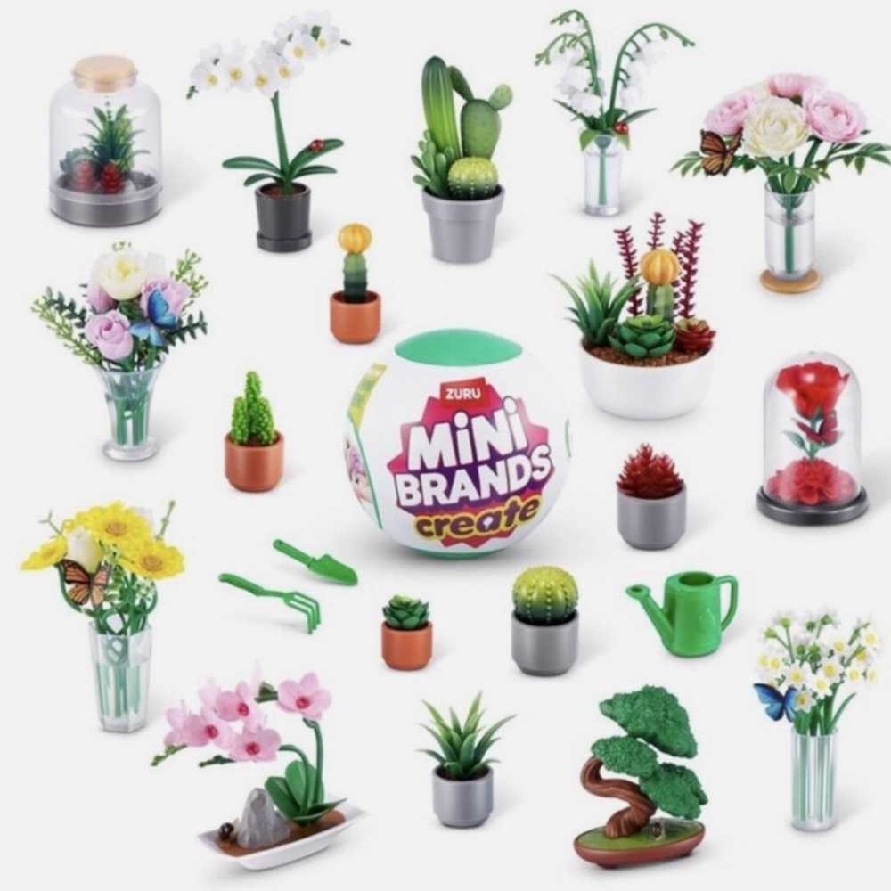 ZURU Mini Brands Create Garden Bundle